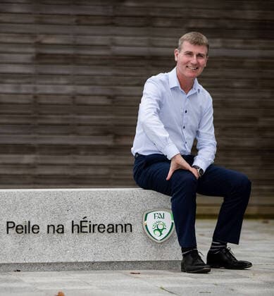 FAI Announce Stephen Kenny As Republic Of Ireland Senior Manager With Immediate Effect 4 4 2020 Republic of Ireland Under 21 Squad Announcement, FAI HQ, Dublin 2 10 2019 Manager Stephen Kenny Stephen Kenny 4 4 2020  Copyright: x INPHO BryanxKeanex inpho_01614436