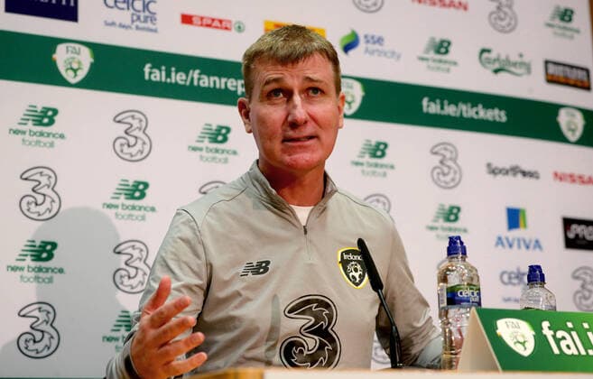 FAI Announce Stephen Kenny As Republic Of Ireland Senior Manager With Immediate Effect 4 4 2020 Republic of Ireland Under 21 press conference, PK, Pressekonferenz FAI National Training Centre, Dublin 8 10 2019 Manager Stephen Kenny Stephen Kenny 4 4 2020  Copyright: x INPHO RyanxByrnex inpho_01618127