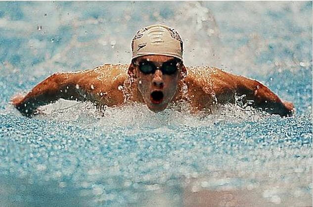 Swimming Michael Phelps (USA) competing at 15 years old at the 2000 USA Spring National Swimming Championships. Copyright: xPaulxJ..xSutton DUOMO PCNx SW1201 106206