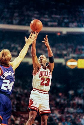 Basketball Michael Jordan Michael Jordan competing for the NBA, Basketball Herren, USA Chicago Bulls USA Copyright: xDUOMO PCNx BK0803 083268