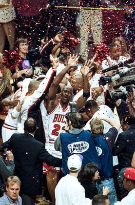 Basetball Michael Jordan Michael Jordan competing for the NBA, Basketball Herren, USA Chicago Bulls. Copyright: xDUOMO PCNx BK0803_107130