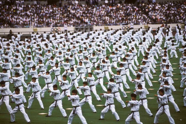 Olympics Seoul 1988 Opening Ceremonies at the1988 Olympic Summer Gams, Seoul Korea. Seoul South Korea Copyright: xPaulxJ..xSutton DUOMO PCNx CR1001 106086