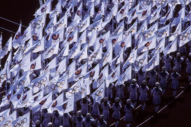 Olympics Seoul 1988 Opening Ceremonies at the1988 Olympic Summer Gams, Seoul Korea. Seoul South Korea Copyright: xPaulxJ..xSutton DUOMO PCNx CR1001 106085