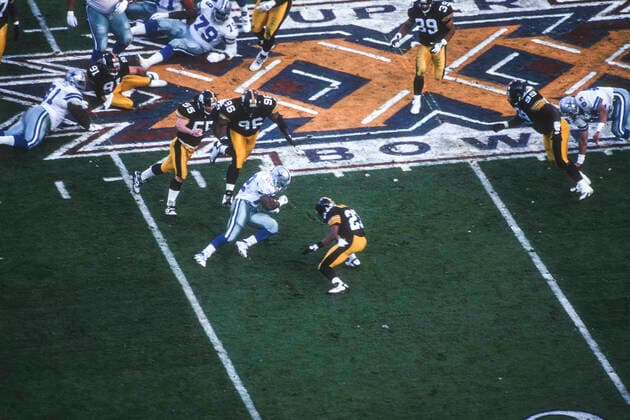 Football 1996 Super Bowl 1996 Super Bowl XXX, Dallas Cowboys vs.Pittsburgh Steelers Tempe Sun Devil Stadium AR USA Copyright: xx FO0802 960038