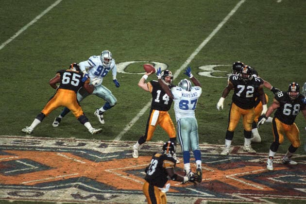 Football 1996 Super Bowl 1996 Super Bowl XXX, Dallas Cowboys vs.Pittsburgh Steelers Tempe Sun Devil Stadium AR USA Copyright: xx FO0802 960090