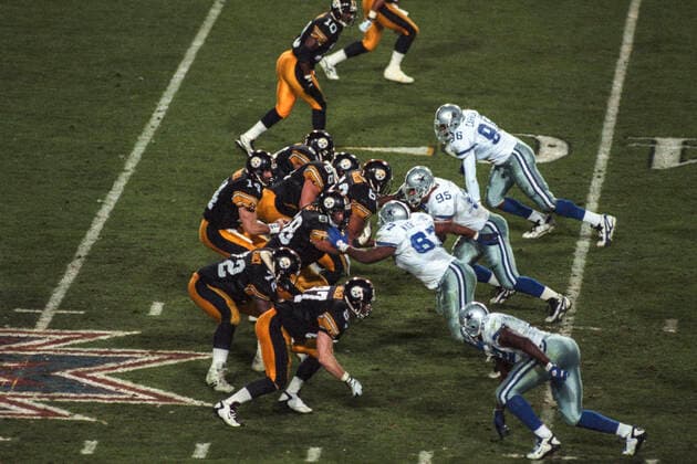 Football 1996 Super Bowl 1996 Super Bowl XXX, Dallas Cowboys vs.Pittsburgh Steelers Tempe Sun Devil Stadium AR USA Copyright: xx FO0802 960091