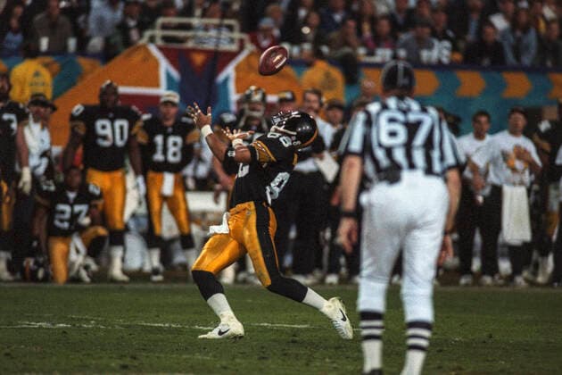 Football 1996 Super Bowl Andre Hastings at the1996 Super Bowl XXX, Dallas Cowboys vs.Pittsburgh Steelers Tempe Sun Devil Stadium AR USA Copyright: xDUOMO PCNx FO0803 960076