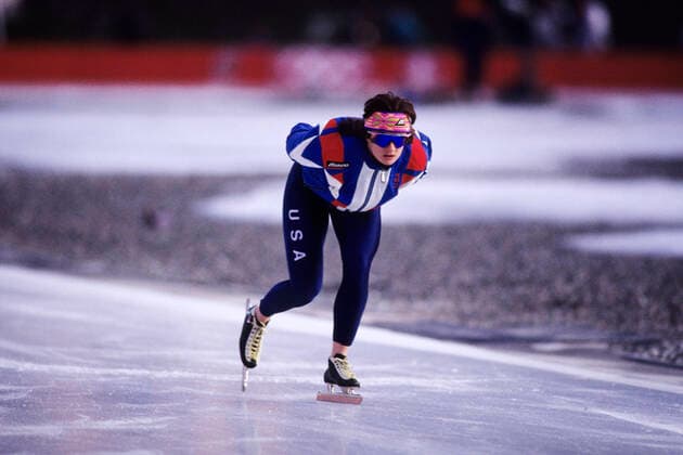 Speedskating Bonnie Blair USA 1000m Gold medal winner,1992 Olympic Winter games, Winterspiele,Spiele, Summer games Albertville France Copyright: xPaulxJxSutton DUOMO PCNx SS0101 067574