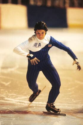 Speedskating Bonnie Blair USA competing at the 1983 National Sports Festival Copyright: xPaulxJxSutton DUOMO PCNx SS0101 106093