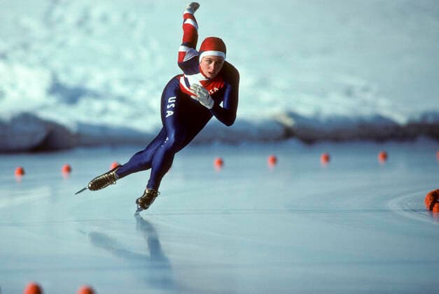 Speed skating, Eisschnelllauf Male speed skater in action. ,model released, Symbolfoto Copyright: xDUOMO PCNx SS0303 078788