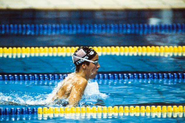 Swimming Janet Evans (USA) competing at the 1988 Olympic Summer Games. Seoul South Korea Copyright: xPaulxJxSutton Duomo PCNx SW1301 018311