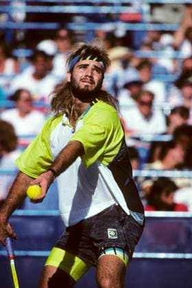 Tennis Andre Agassi (USA) at the 1990 US Open Flushing New York USA Copyright: xPaulxJxSutton DUOMO PCNx TN0301 045520