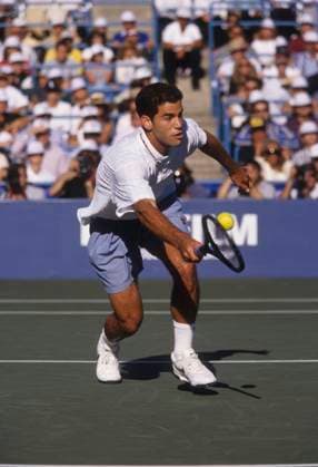 Tennis Pete Sampras at the 1990 US Open Tennis Queens Flushing Meadows NY USA Copyright: xPaulxJ.xSutton DUOMO PCNx TN0301 106085