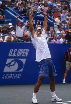 Tennis Pete Sampras at the 1995 US Open Tennis US Open Tennis Queens Flushing Meadows NY USA Copyright: xPaulxJ.xSutton DUOMO PCNx TN0301 106087