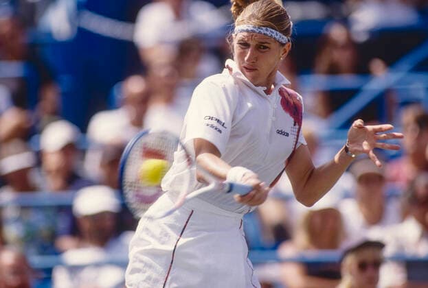Tennis Steffi Graf Steffi Graf (GER) competing at the 1995 US Open. New York NY USA Copyright: xPaulxJ..xSutton DUOMO PCNx TN0301106096