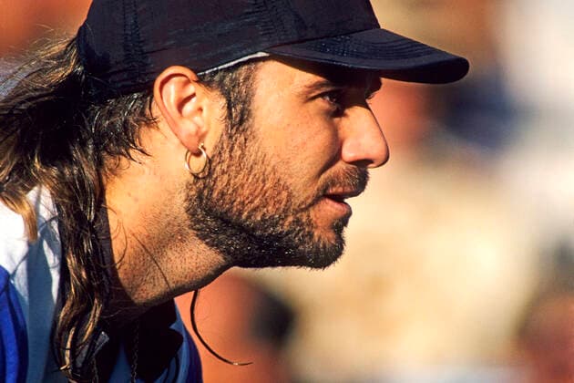 Tennis Andre Agassi (USA) at the 1994 US Open Flushing New York USA Copyright: xStevenxExSutton DUOMO PCNx TN0302 099175