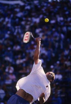 Tennis Pete Sampras (USA) at the 1995 US Open Tennis Championships New York Flushing Meadows NY USA Copyright: xStevenxE.xSutton DUOMO PCNx TN0302 106106