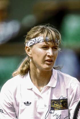 Tennis Steffi Graf Steffi Graf (GER) competing at the 1990 French Open. Paris Roland Garos France Copyright: xStevenxE.xSutton DUOMO PCNx TN0302_040852tif