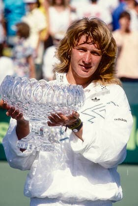 Tennis Steffi Graf Steffi Graf (GER) champion at the 1988 Lipton International Players Championship. Key Biscayne FL USA Copyright: xDUOMO PCNx TN0308 007473