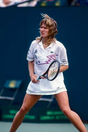 Tennis Steffi Graf Steffi Graf (GER) competing at the 1988 Lipton International Players Championship. Key Biscayne FL USA Copyright: xDUOMO PCNx TN0308 007476