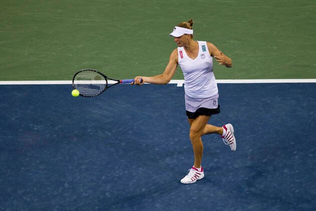 Tennis Vera Zvonareva (RUS) competing in the Women s Championship Finals at the 2010 US Open Tennis. New York Flushing Meadows NY USA Copyright: xPaulxJxSutton PCNx TN1017-911793