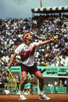 Tennis-French Open Andre Agassi at the 1990 French Open. Copyright: xPaulxJxSuttin Duomo PCNx TN1401 106061