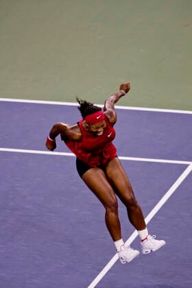 Tennis Serena Wiliams (USA) celebrates her victory in the Women s Finals at the 2008 US Open Tennis Queens National Tennis Center New York USA Copyright: xPaulxJxSuuton PCNx TN1417-109566