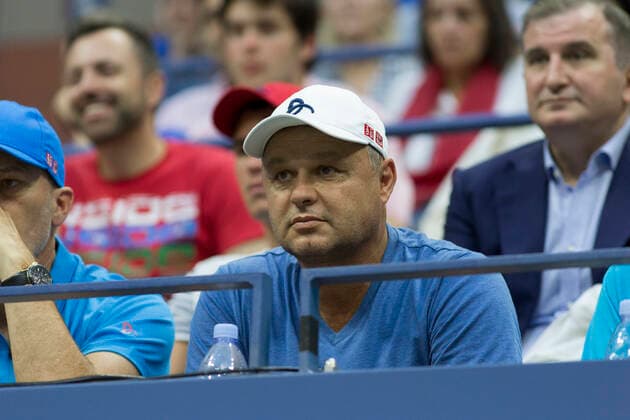 OLYMPICS RIO 2016 Women s 100m Final Marian Vajda watches Novak Djokovic s (SRB) during the 2016 US Open Men s Final New York Flushing Meadows Corona Park NY USA Copyright: xPaulxJxSutton PCNx TN16170911-224