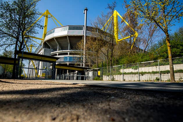 Fußball: 1. Bundesliga, Saison 2019 2020. Außenansicht des Signal-Iduna-Park von Borussia Dortmund. Copyright: xInderlied Kirchner-Mediax