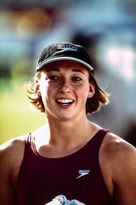 Swimming Amy Van Dyken Amy Van Dyken (USA) competing at the 1996 Speedo Invitational Grand Prix Copyright: xDUOMO PCNx SW1003_106342