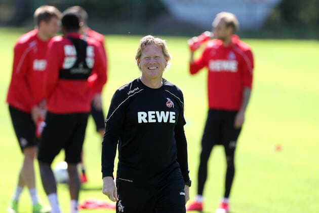1.FC Köln Training Markus Gisdol (1.FC Köln) 20.04.2020