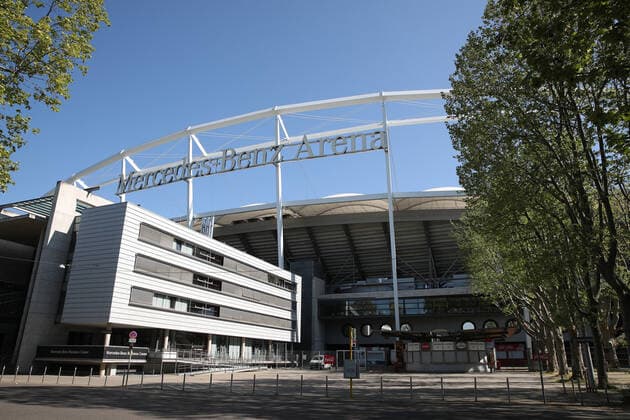 VfB Stuttgart Deutschland, Stuttgart, 23.04.2020, Fussball, 2. Bundesliga, Saison 2019 2020, VfB Stuttgart: Mercedes-Benz Arena.