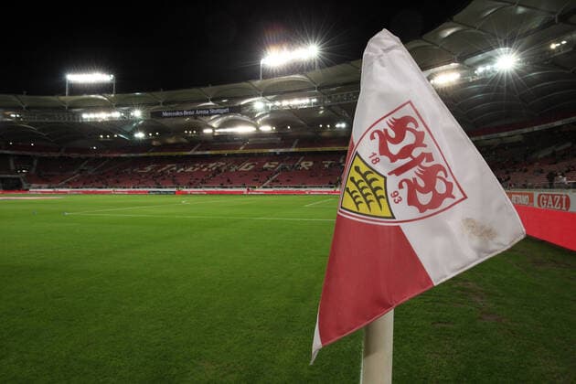 VfB Stuttgart - DSC Arminia Bielefeld Deutschland, Stuttgart, 25.04.2020, Fussball, 2. Bundesliga, Saison 2019 2020, VfB Stuttgart - DSC Arminia Bielefeld: Übersicht Mercedes-Benz Arena Stadion leer Geisterspiele, DFL DFB REGULATIONS PROHIBIT ANY USE OF PHOTOGRAPHS AS IMAGE SEQUENCES AND OR QUASI-VIDEO.