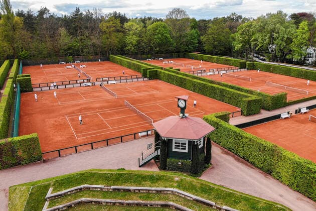 Öffnung der Tennis-Saison nach Corona mit Einschränkung (Einzel, Abstand, etc.), TC 1899 Blau-Weiss, Berlin, 25.04.2020,