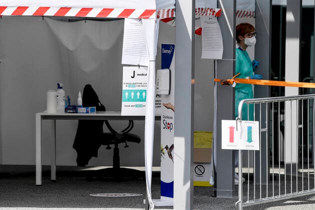 Photo Fabio Ferrari LaPresse May 5, 2020 Turin, Italy News COVID-19 emergency (Coronavirus) - Juventus Fc return to work. in the pic:external view J Medical  Copyright: xFabioxFerrari LaPressex