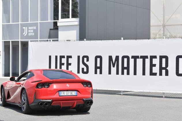 Photo Fabio Ferrari LaPresse May 5, 2020 Turin, Italy News COVID-19 emergency (Coronavirus) - Juventus Fc return to work. in the pic: Leonardo Bonucci arrives at the Juventus sports center  Copyright: xFabioxFerrari LaPresse FABIOFERRx