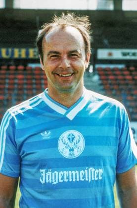 Gerd Roggensack -Trainer von Eintracht Braunschweig -hier in der Serie 1986 87.