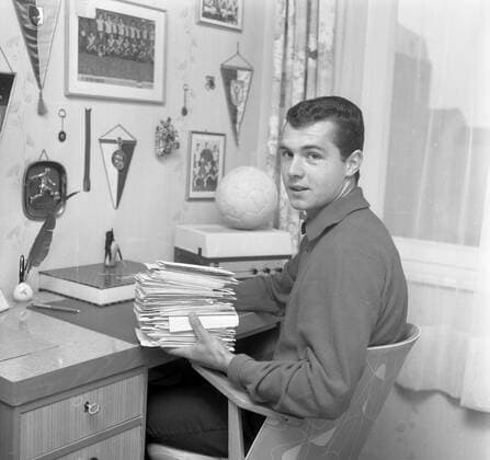 Franz Beckenbauer (FC Bayern München) Privat Aufn. 01.10.1965 (geschätzt). *** Franz Beckenbauer FC Bayern München Private estimated at 01 10 1965 HM