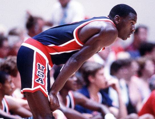 May 13, 2020, USA: Michael Jordan takes a break in 1984 while a member of the U.S. Olympic Team. USA - ZUMAm67_ 0100462619st Copyright: xChicagoxTribunexHistoricalx