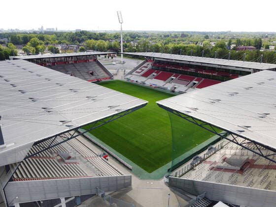 13.05.2020, Fussball GER, Regionalliga West, Saison 2019 2020, SC Rot Weiss Essen, Stadionuebersicht, Stadion Essen an der Hafenstrasse, Essen Nordrhein-Westfalen Deutschland