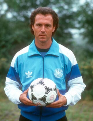 Bundestrainer , Teamchef Franz Beckenbauer (Deutschland) 10.09.1984 (Datum geschaetzt)