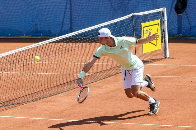 TENNIS - Austrian Pro Series MARIA ENZERSDORF,AUSTRIA,27.MAY.20 - TENNIS - Generali Austrian Pro Series. Image shows Marko Andrejic (AUT). GEPAxpictures xPhilippxBrem