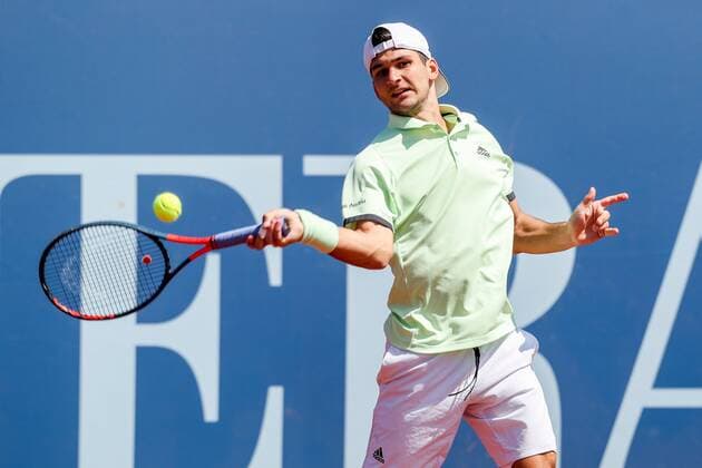 TENNIS - Austrian Pro Series MARIA ENZERSDORF,AUSTRIA,27.MAY.20 - TENNIS - Generali Austrian Pro Series. Image shows Marko Andrejic (AUT). GEPAxpictures xPhilippxBrem