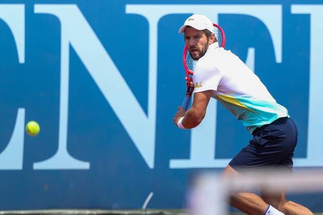 TENNIS - Austrian Pro Series MARIA ENZERSDORF,AUSTRIA,27.MAY.20 - TENNIS - Generali Austrian Pro Series. Image shows Juergen Melzer (AUT). GEPAxpictures xPhilippxBrem