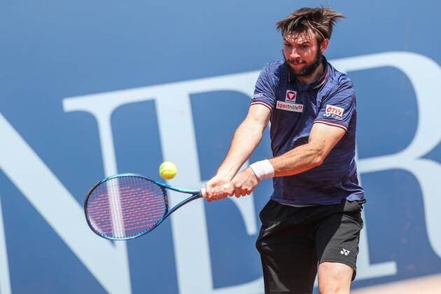 TENNIS - Austrian Pro Series MARIA ENZERSDORF,AUSTRIA,27.MAY.20 - TENNIS - Generali Austrian Pro Series. Image shows Jurij Rodionov (AUT). GEPAxpictures xPhilippxBrem