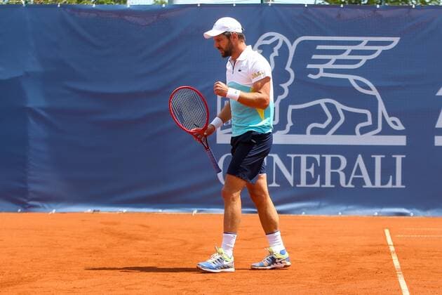 TENNIS - Austrian Pro Series MARIA ENZERSDORF,AUSTRIA,27.MAY.20 - TENNIS - Generali Austrian Pro Series. Image shows Juergen Melzer (AUT). GEPAxpictures xPhilippxBrem