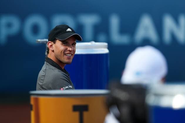 TENNIS - Austrian Pro Series MARIA ENZERSDORF,AUSTRIA,27.MAY.20 - TENNIS - Generali Austrian Pro Series. Image shows Dominic Thiem (AUT). GEPAxpictures xPhilippxBrem