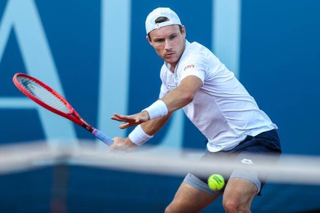 TENNIS - Austrian Pro Series MARIA ENZERSDORF,AUSTRIA,27.MAY.20 - TENNIS - Generali Austrian Pro Series. Image shows Lucas Miedler (AUT). GEPAxpictures xPhilippxBrem