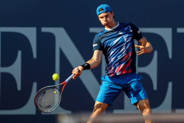 TENNIS - Austrian Pro Series MARIA ENZERSDORF,AUSTRIA,27.MAY.20 - TENNIS - Generali Austrian Pro Series. Image shows Sandro Kopp (AUT). GEPAxpictures xPhilippxBrem