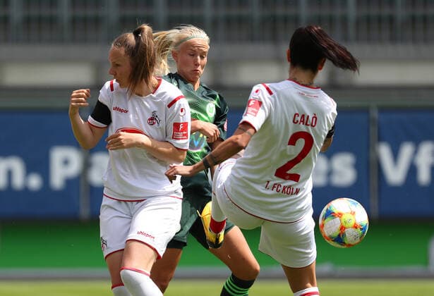 Wolfsburg vs Köln, BL Frauen Wolfsburg, Deutschland 29.05.2020, FUßBALL - VfL Wolfsburg vs 1. FC Köln, Flyeralarm Frauen Bundesliga, Saison 2019 20. Pernille Harder (VfL Wolfsburg) Wolfsburg